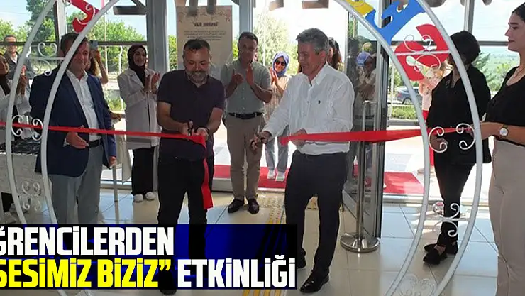 Öğrencilerden 'Sesimiz Biziz' etkinliği