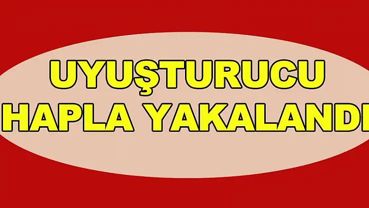 Samsun'da uyuşturucu hapla yakalanan kadın gözaltına alındı