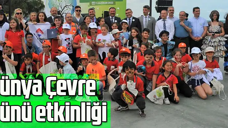 Dünya Çevre Günü etkinliği