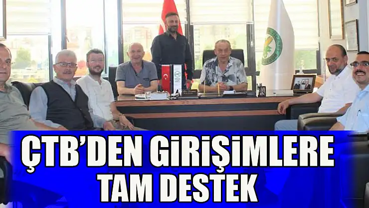 ÇTB'den ekonomiye can verecek girişimlere tam destek