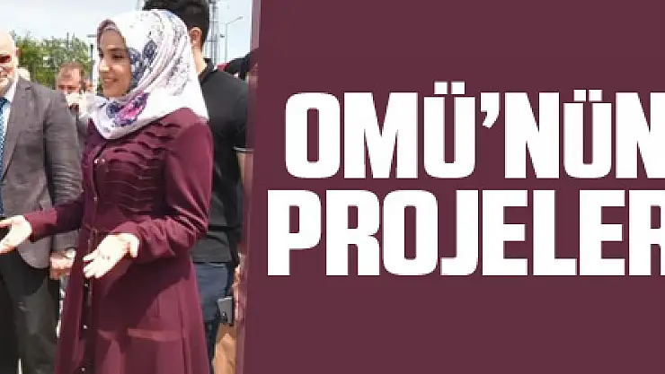 OMÜ'nün TEKNOFEST projeleri sergilendi