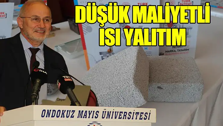 Düşük maliyetli ısı yalıtım buluşu