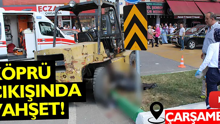 Köprü çıkışında vahşet!