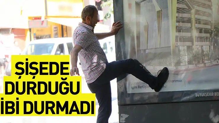 Şişede durduğu gibi durmadı