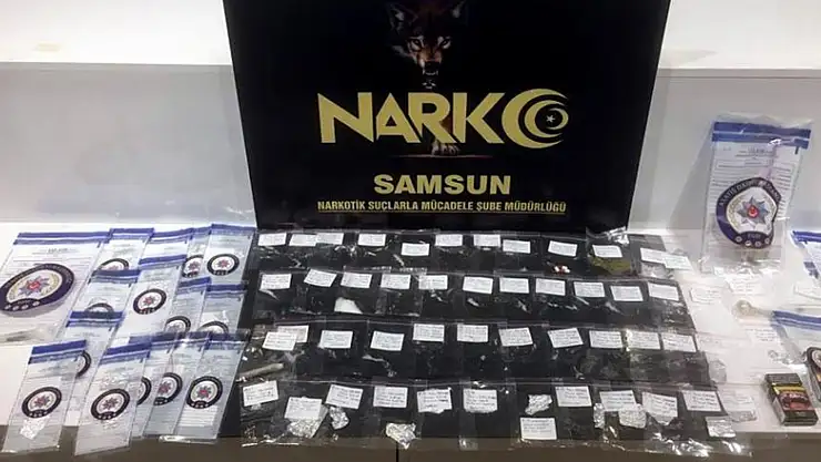Samsun'da uyuşturucu ticaretinden 1 tutuklama