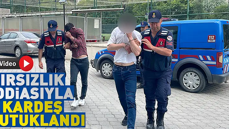 Hırsızlık İddiasıyla 2 Kardeş Tutuklandı