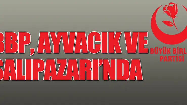 BBP, Ayvacık ve Salıpazarı'nda