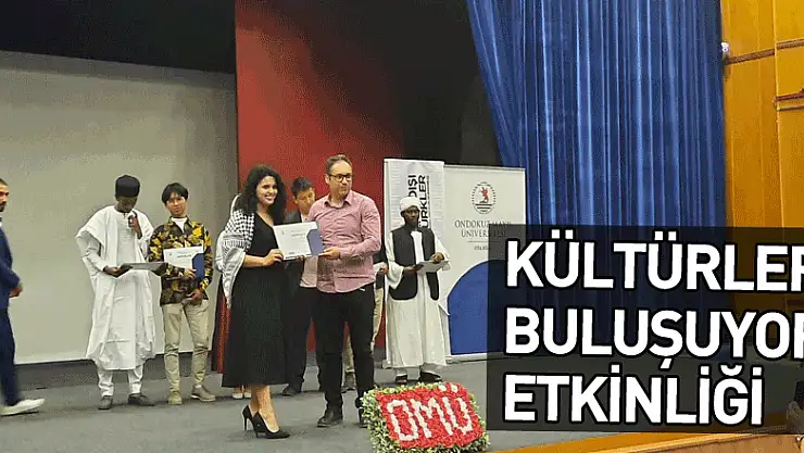 Uluslararası öğrenciler Kültürler Buluşuyor etkinliği