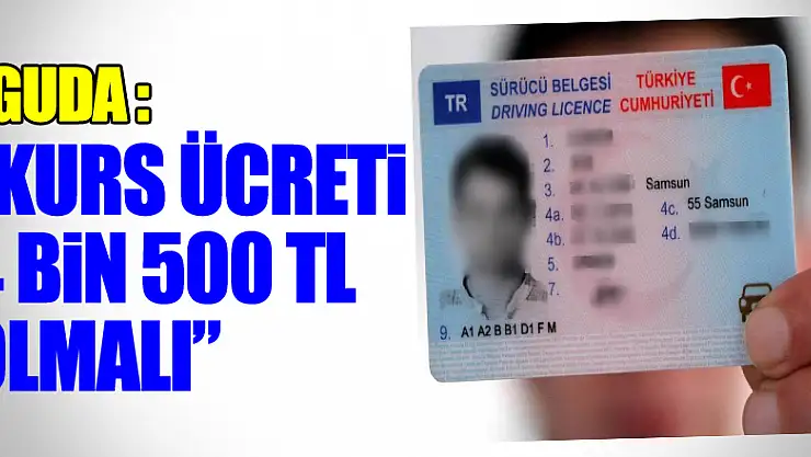 Guda: '2 bin 800 TL'lik kurs ücreti 4 bin 500 TL olmalı'