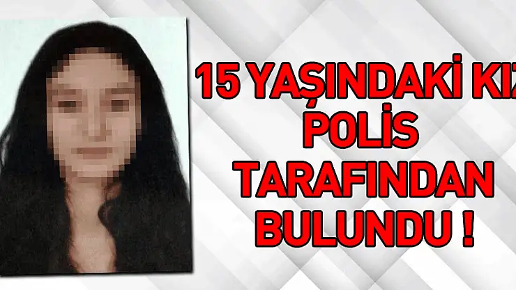 Samsun'da 46 gündür kayıp olan 15 yaşındaki kız polis tarafından bulundu