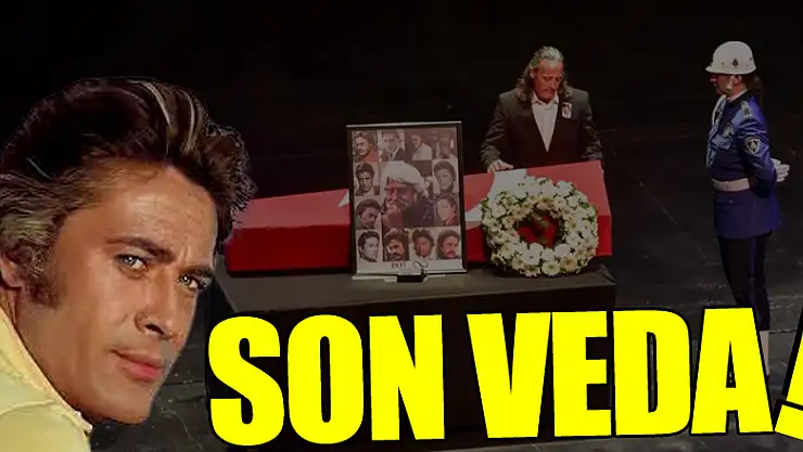 Usta sanatçı Cüneyt Arkın'a son veda!