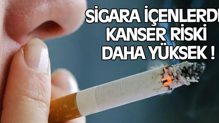 Sigara içenlerde kolorektal kanser riski daha yüksek