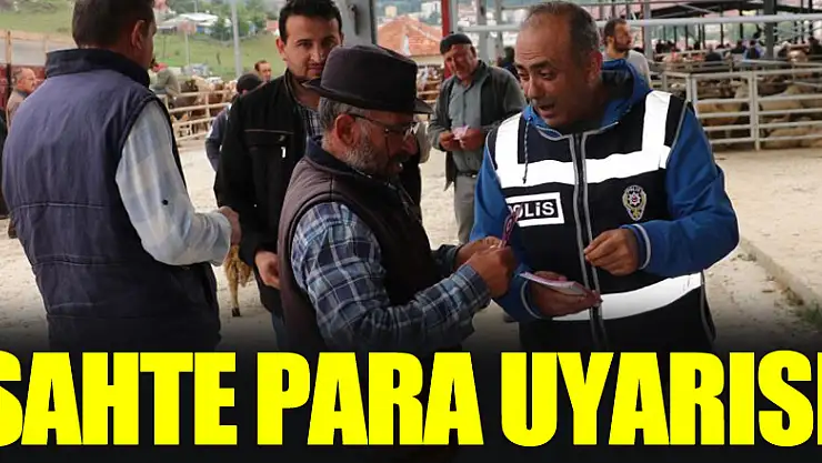 Polisten kurban pazarlarında sahte para uyarısı