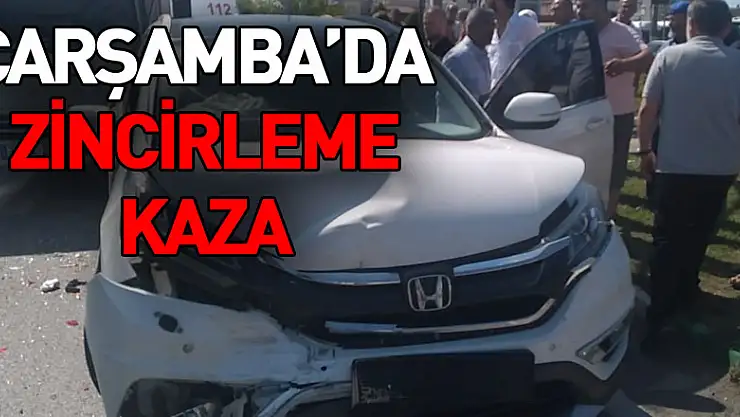 ÇARŞAMBA'DA ZİRCİLEME KAZA