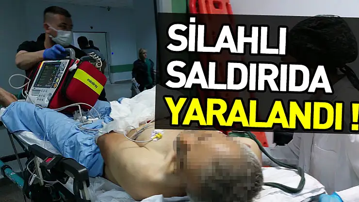Bacanağının silahlı saldırısında yaralandı