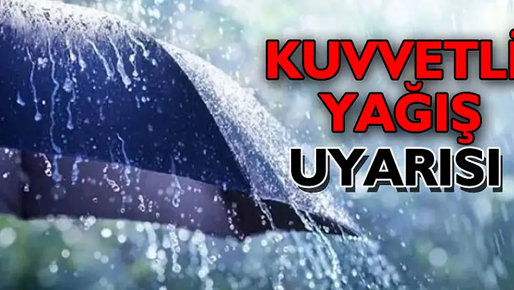 Orta ve Doğu Karadeniz'e kuvvetli sağanak uyarısı