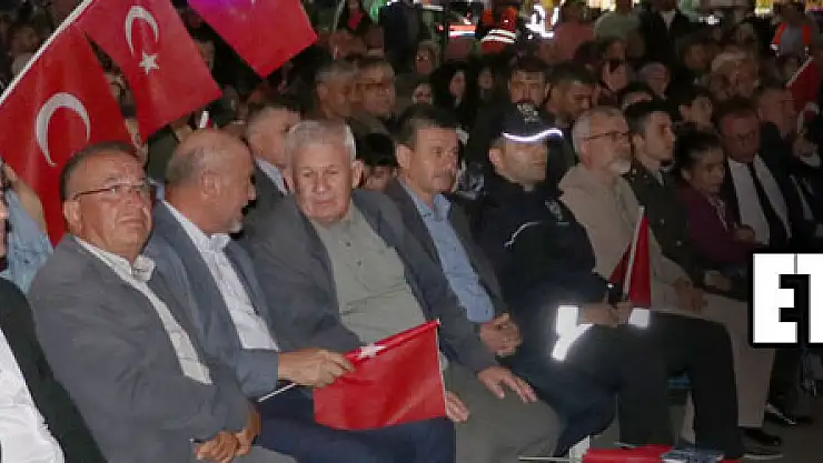 Havza'da 15 Temmuz etkinliklerine yoğun ilgi