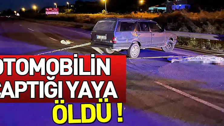 16 yaşındaki çocuğun kullandığı otomobilin çarptığı yaya öldü