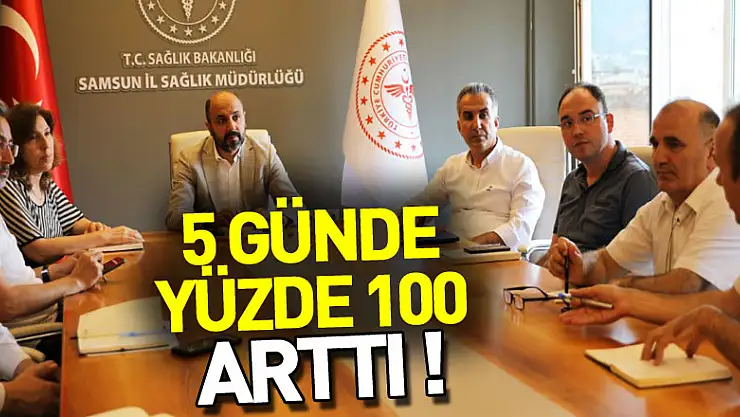 5 GÜNDE YÜZDE 100 ARTTI