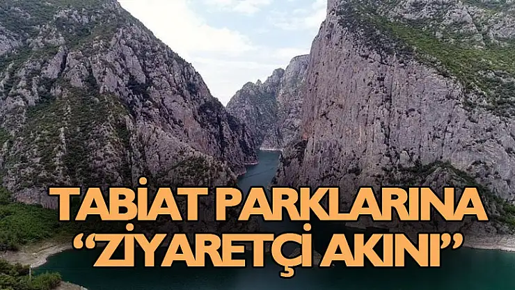 Tabiat parklarına ziyaretçi akını