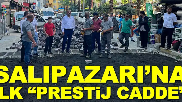 Salıpazarı'na İlk 'Prestij Cadde'