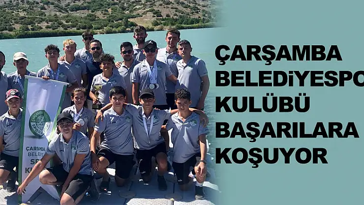 ÇARŞAMBA BELEDİYESPOR KULÜBÜ BAŞARILARA KOŞUYOR