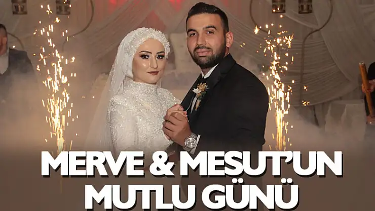 Merve & Mesut'un mutlu günü