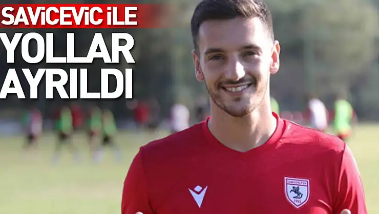 Yılport Samsunspor, Vukan Savicevic ile yollarını ayırdı