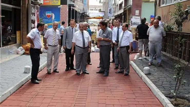 Karadeniz'de ilk renkli asfalt