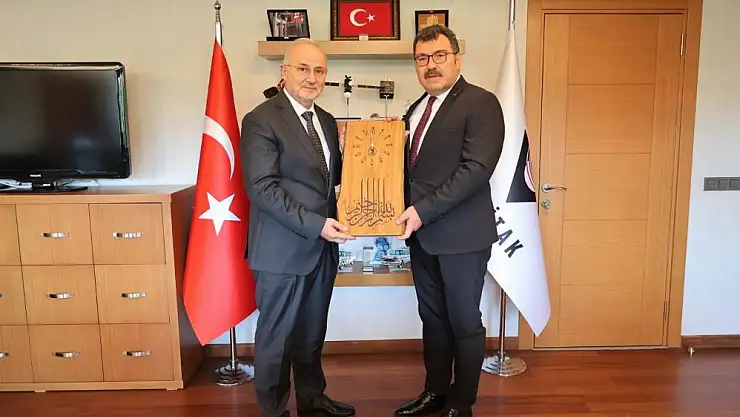 Rektör Ünal'dan Ankara'da iş birliği görüşmeleri