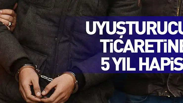 Samsun'da uyuşturucu ticaretine 5 yıl hapis