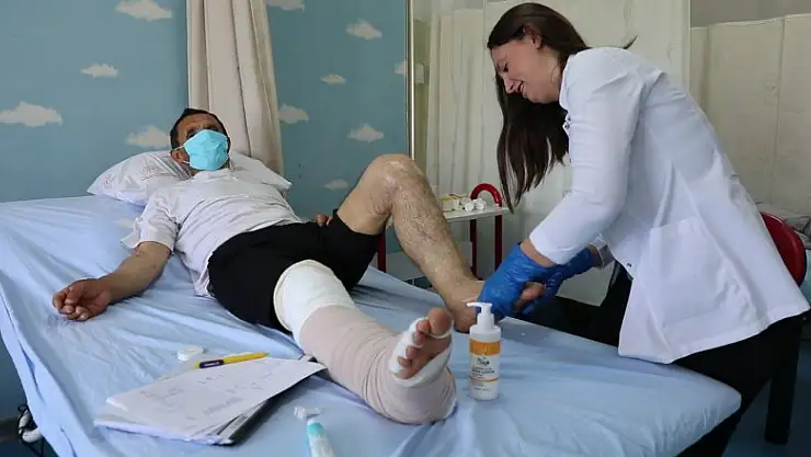 Fil hastalığına masajlı tedavi