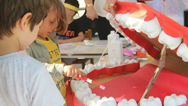 Minikler hem eğlendi hem öğrendi