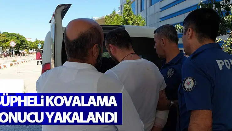 Silahla yaralama olayının şüphelisi kovalama sonucu yakalandı