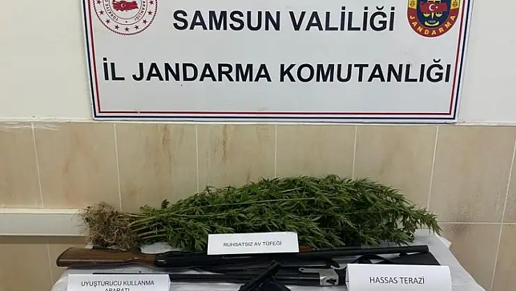 Jandarmadan uyuşturucu operasyonu: Baba-oğula gözaltı