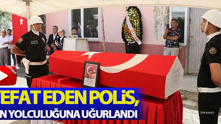 İstanbul'da silahın kazayla patlaması sonucu vefat eden polis, son yolculuğuna uğurlandı