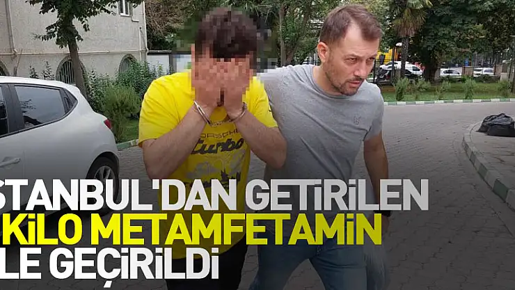 İstanbul'dan getirilen 2 kilo 976 gram metamfetamin ele geçirildi: 4 gözaltı