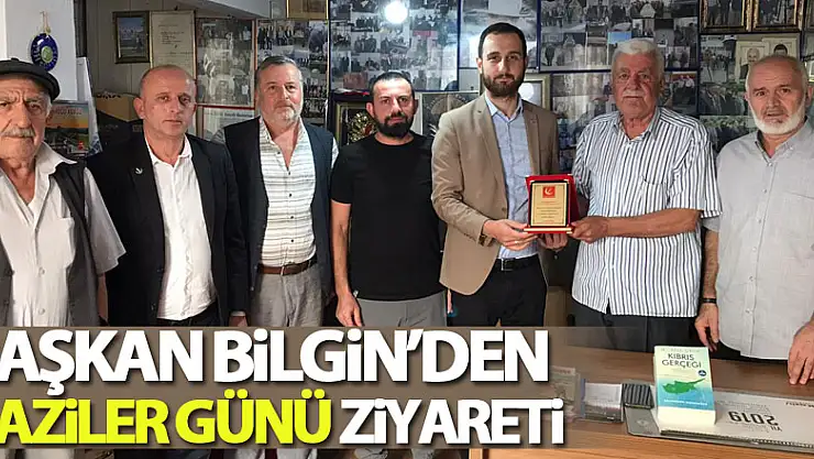 Başkan Bilgin'den Gaziler Günü ziyareti