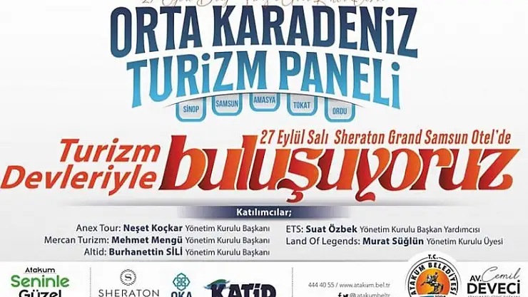 Turizm devleri Atakum'da buluşuyor
