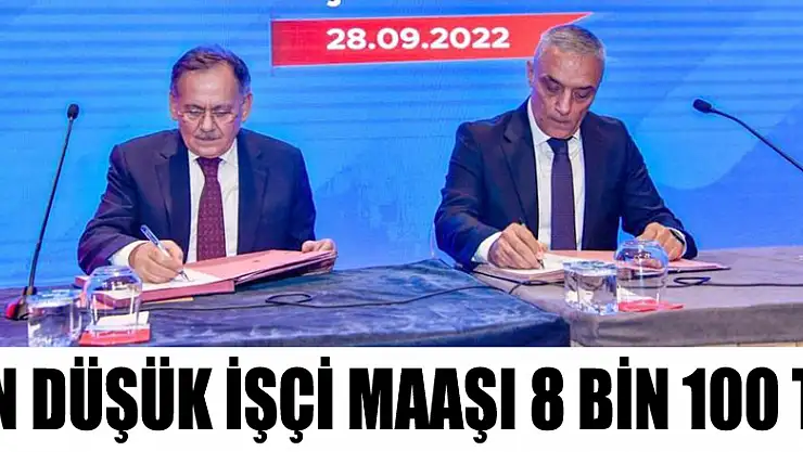 SBB'de toplu sözleşme: En düşük işçi maaşı 8 bin 100 TL