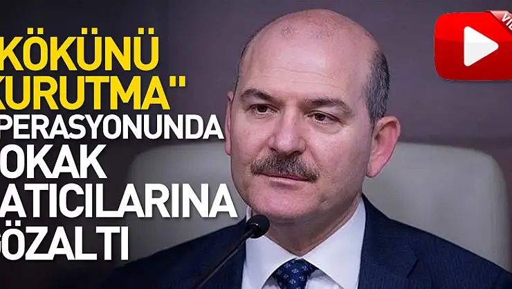 'Kökünü Kurutma' operasyonunda sokak satıcılarına gözaltı