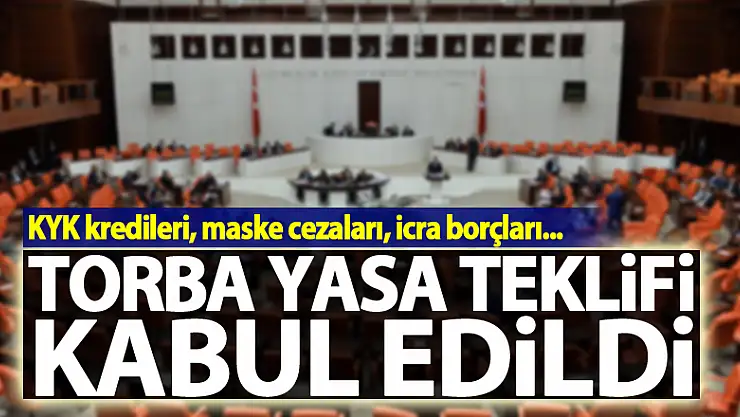 Ekonomiye ilişkin torba kanun teklif Plan ve Bütçe Komisyonunda kabul edildi