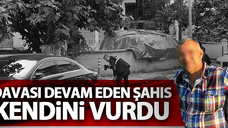Eşiyle boşanma davası devam eden şahıs sokakta kendini vurdu