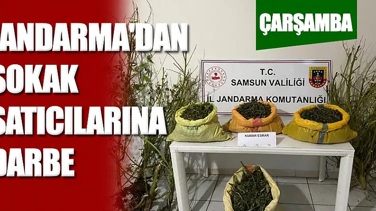 Jandarma'dan Sokak Satıcılarına Darbe 