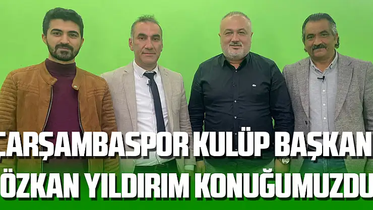 Başkan Özkan Yıldırım konuğumuz oldu