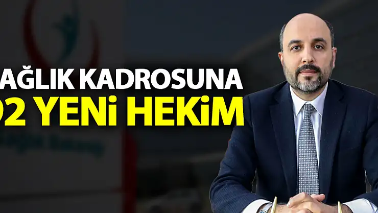 Samsun'un sağlık kadrosuna 92 yeni hekim