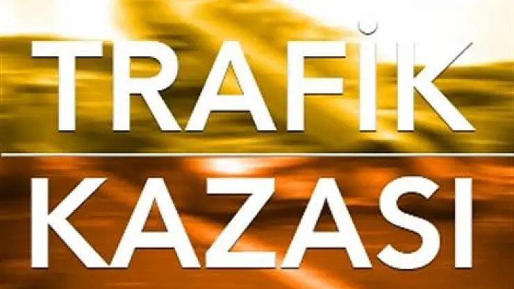 Otomobil köprü korkuluklarına çarptı 1 yaralı