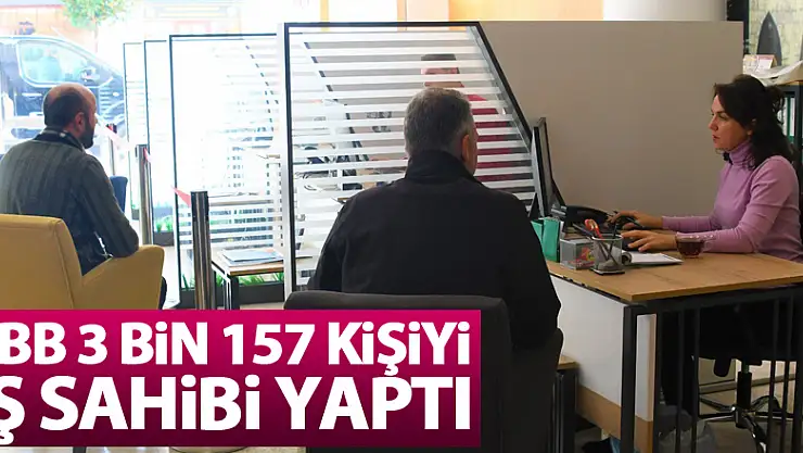 SBB 3 bin 157 kişiyi iş sahibi yaptı