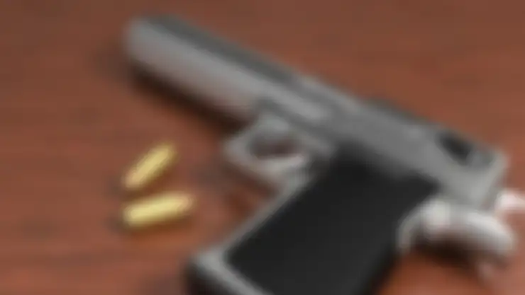 Bafra'da ruhsatsız tabanca ele geçirildi