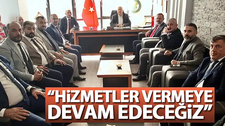 Yılmaz: 'İlçemize büyük hizmetler vermeye devam edeceğiz'